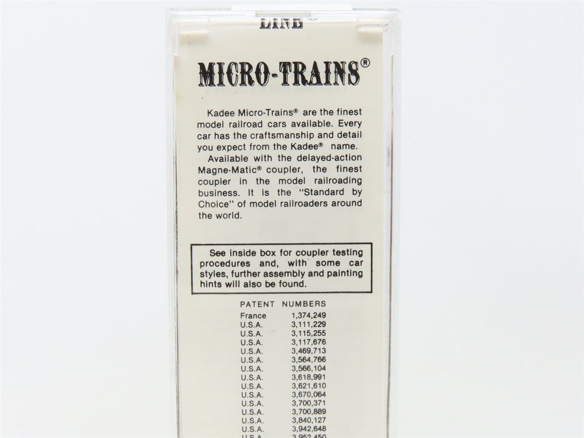 N Scale Kadee Micro-Trains MTL 20710 UP Union Pacific 40&#39; Box Car #108645