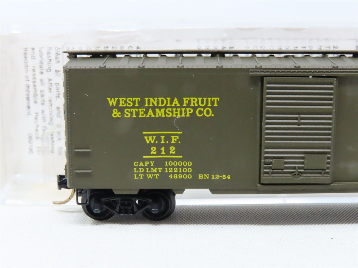 N Scale Micro-Trains MTL 20450 WIF West India Fruit 40&#39; Single Door Box Car #212