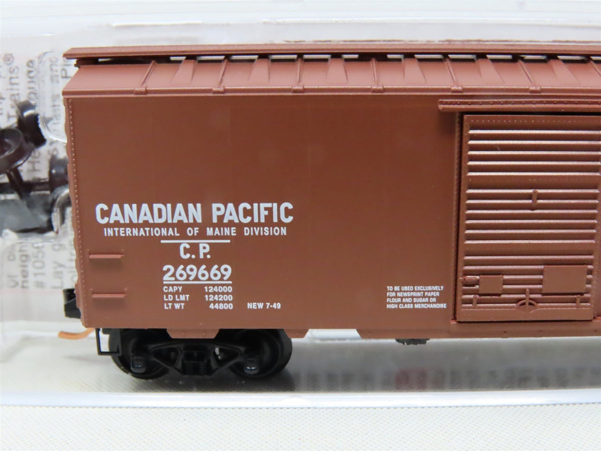 N Scale Micro-Trains MTL 20136 CP Canadian Pacific 40&#39; Box Car #269669