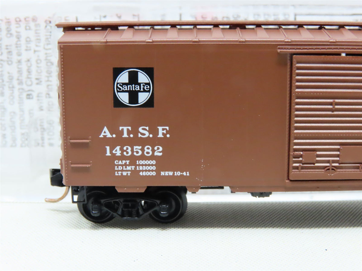 N Scale Micro-Trains MTL 20060 ATSF Santa Fe Grand Canyon 40&#39; Box Car #143582