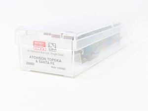 N Scale Micro-Trains MTL 20060 ATSF Santa Fe Grand Canyon 40' Box Car #143582