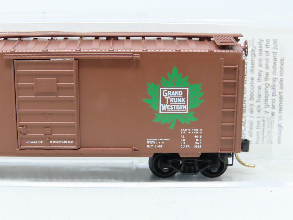 N Scale Micro-Trains MTL 20010 GTW Grand Trunk Western 40&#39; Box Car #516771
