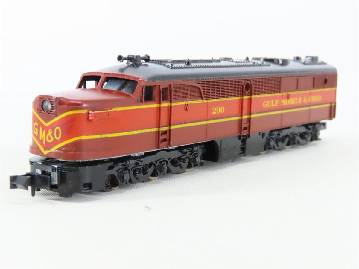 N Scale Con-Cor GM&amp;O Gulf Mobile &amp; Ohio ALCO PA1/PB1/PA1 Diesel Locomotive Set