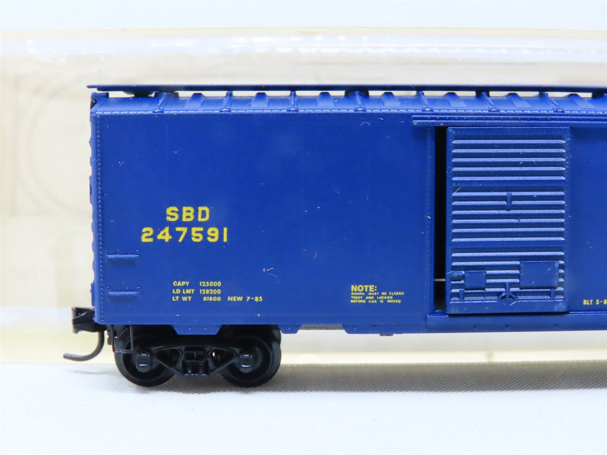 N Scale AkSarBen Kadee Micro-Trains MTL 5004 CSX SBD Seaboard Box Car #247591
