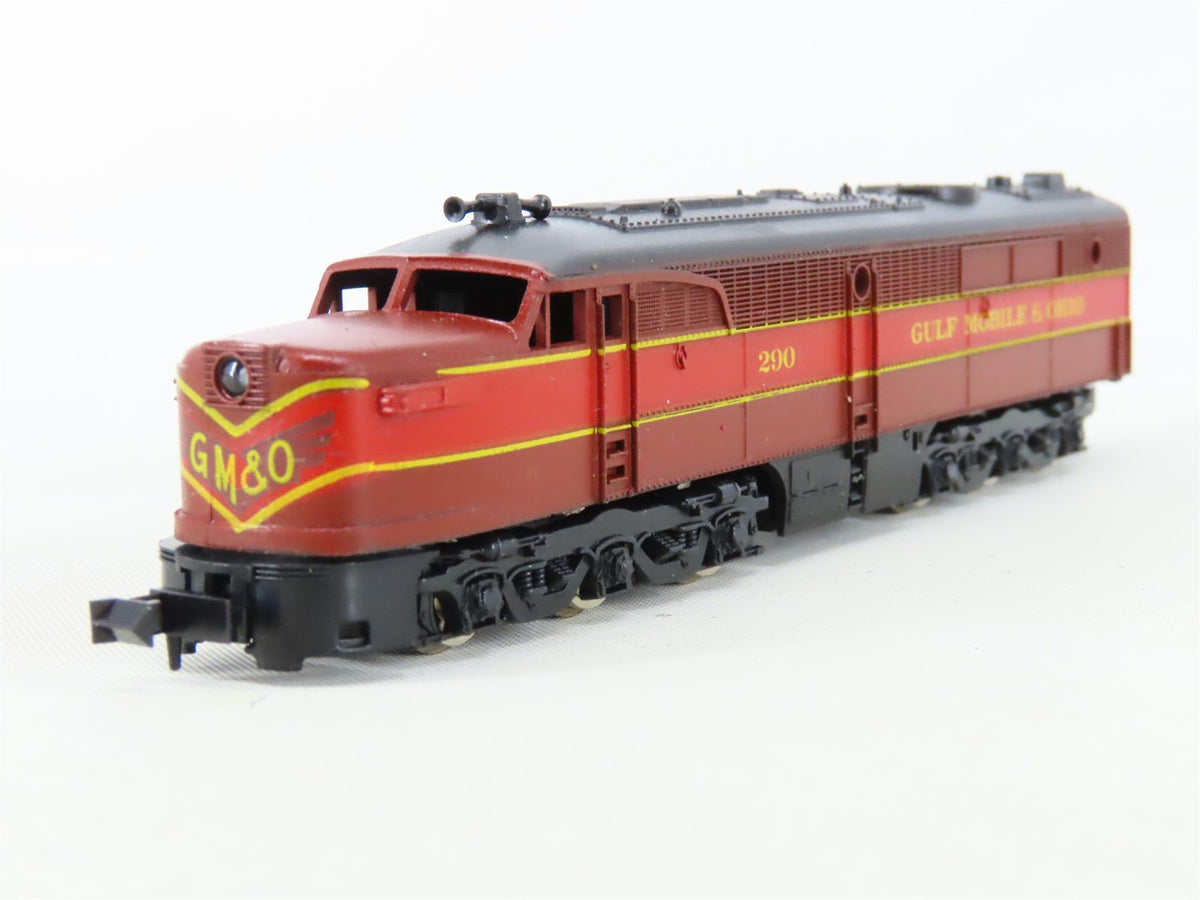 N Scale Con-Cor 2071K GM&amp;O Gulf Mobile &amp; Ohio ALCO PA1 Diesel #290 - Unpowered