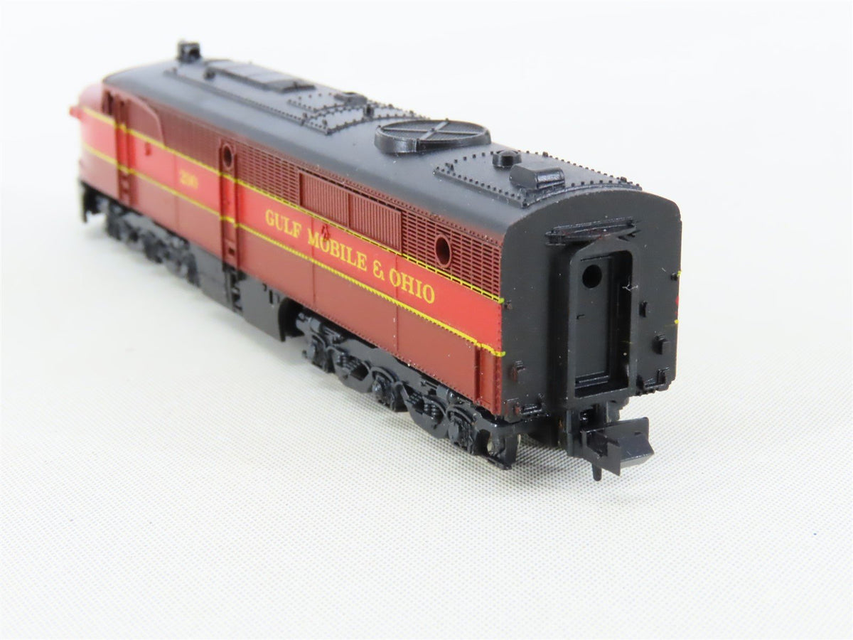 N Scale Con-Cor 2071K GM&amp;O Gulf Mobile &amp; Ohio ALCO PA1 Diesel #290 - Unpowered