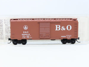 N Scale Kadee Micro-Trains MTL 20312 B&O Baltimore & Ohio 40' Box Car #468215