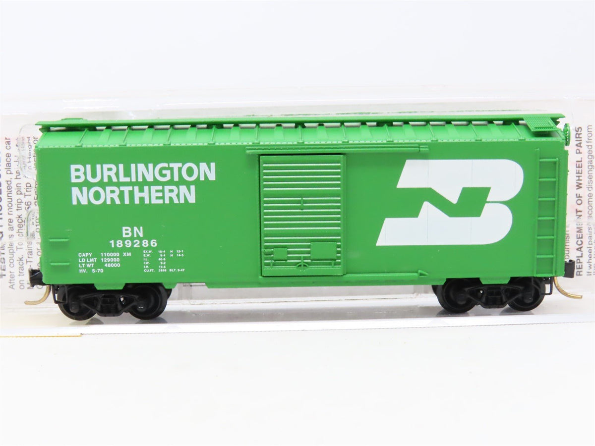 N Scale Micro-Trains MTL 20306/1 BN Burlington Northern 40&#39; Box Car #189286