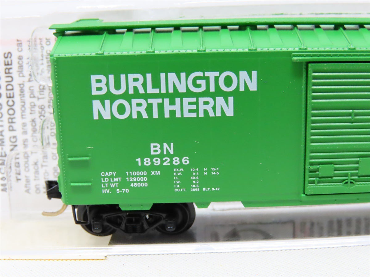 N Scale Micro-Trains MTL 20306/1 BN Burlington Northern 40&#39; Box Car #189286