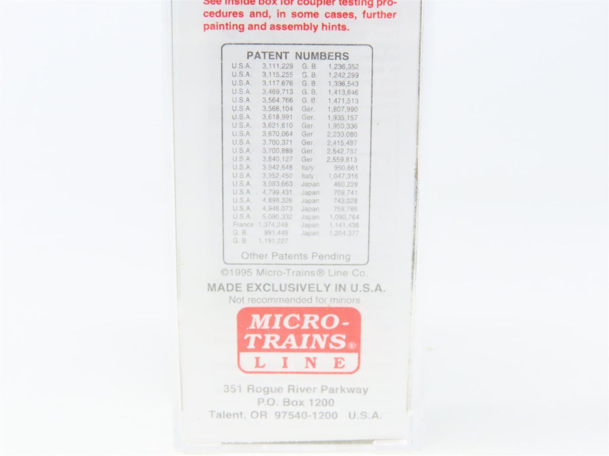 N Scale Micro-Trains MTL 20306/1 BN Burlington Northern 40&#39; Box Car #189286