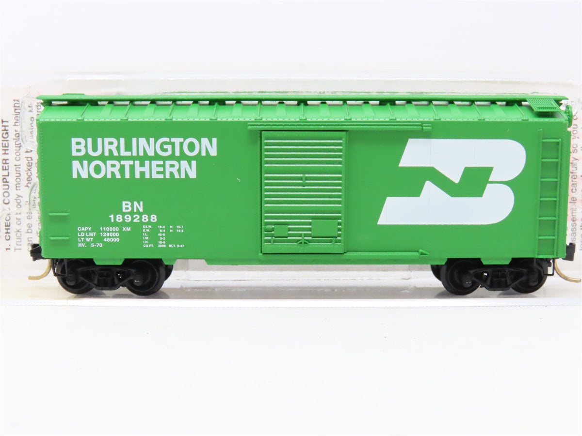 N Scale Micro-Trains MTL 20306/2 BN Burlington Northern 40&#39; Box Car #189288