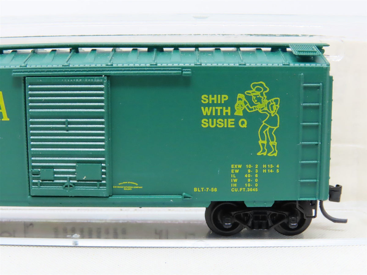 N Scale Kadee Micro-Trains MTL 20300 NYSW Susquehanna 40&#39; Box Car #501