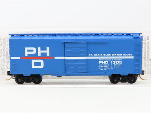 N Scale Micro-Trains MTL 20150 PHD Port Huron & Detroit 40' Box Car #1305