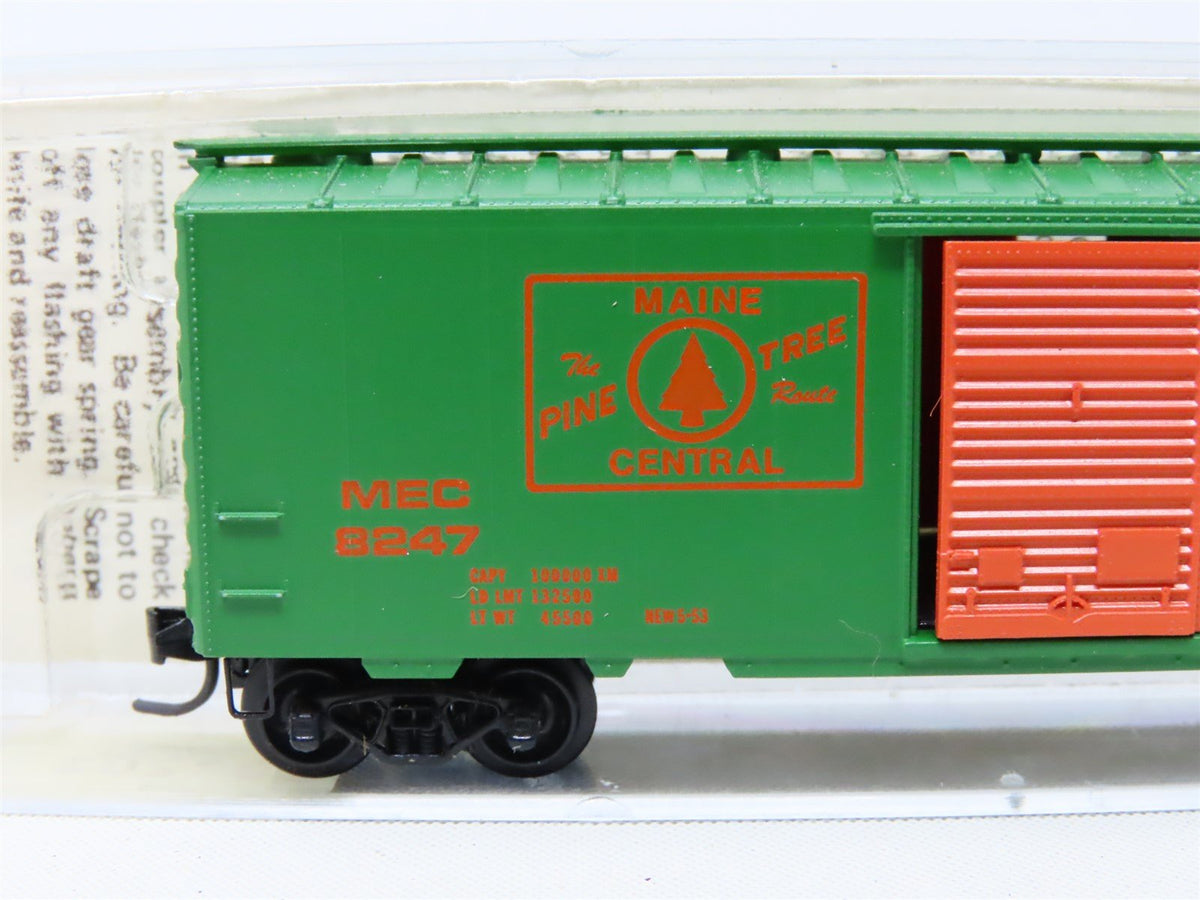 N Scale Kadee Micro-Trains MTL 20220 MEC 40&#39; Box Car #8247 - RARE Misspelling