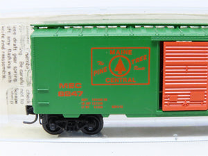 N Scale Kadee Micro-Trains MTL 20220 MEC 40' Box Car #8247 - RARE Misspelling