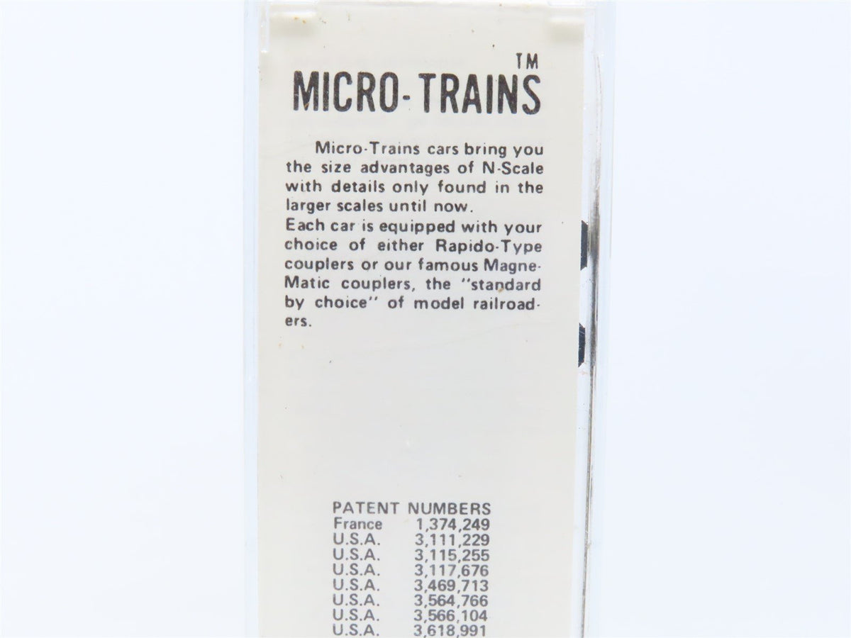 N Scale Kadee Micro-Trains MTL 20220 MEC 40&#39; Box Car #8247 - RARE Misspelling