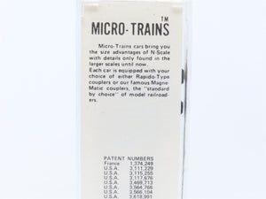 N Scale Kadee Micro-Trains MTL 20220 MEC 40' Box Car #8247 - RARE Misspelling