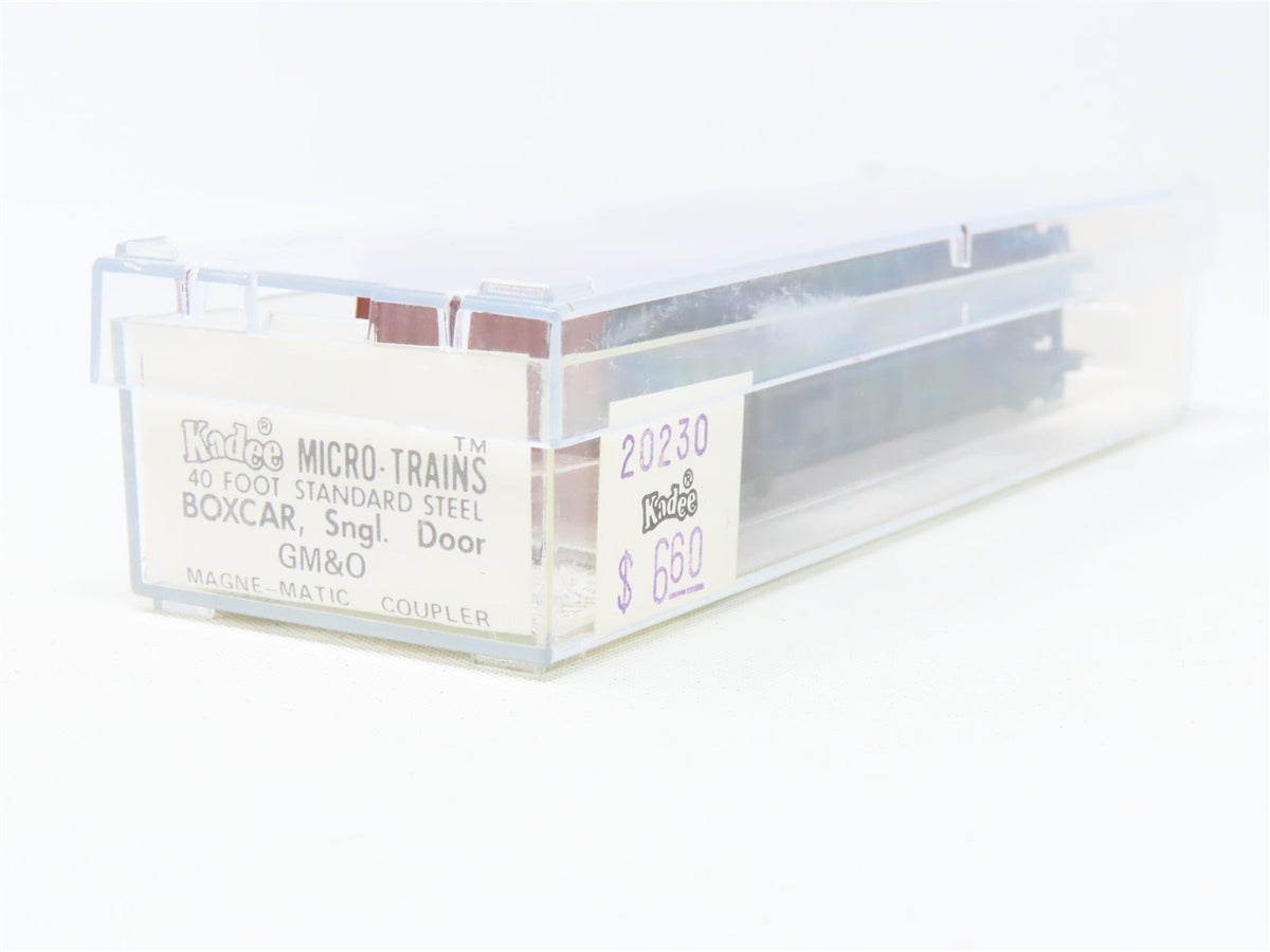 N Scale Kadee Micro-Trains MTL 20230 GM&amp;O &quot;The Rebel Route&quot; 40&#39; Box Car #5676