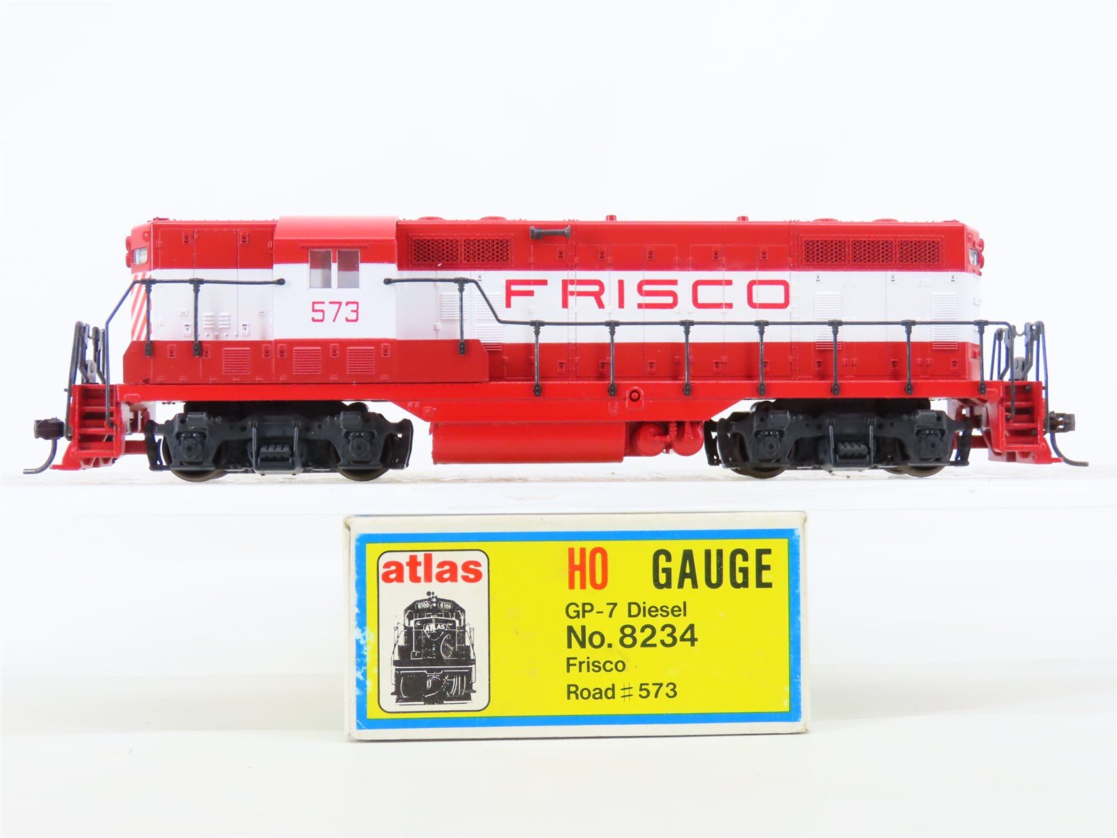 HO Scale Atlas/Kato 8234 SLSF Frisco GP7 Diesel Locomotive #573