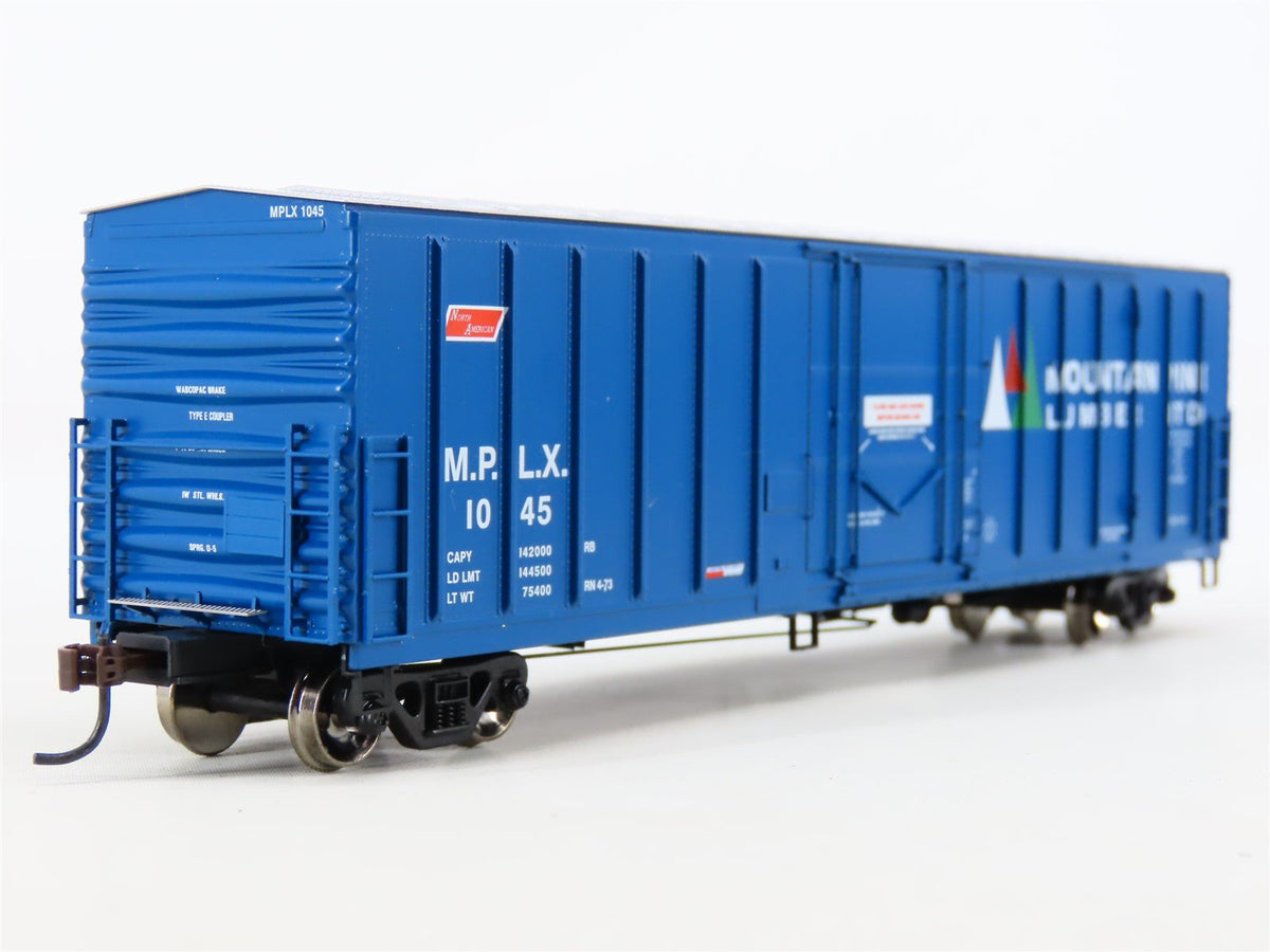 HO Scale Athearn 88159 MPLX Mountain Pine Lumber 50&#39; Single Door Box Car #1045