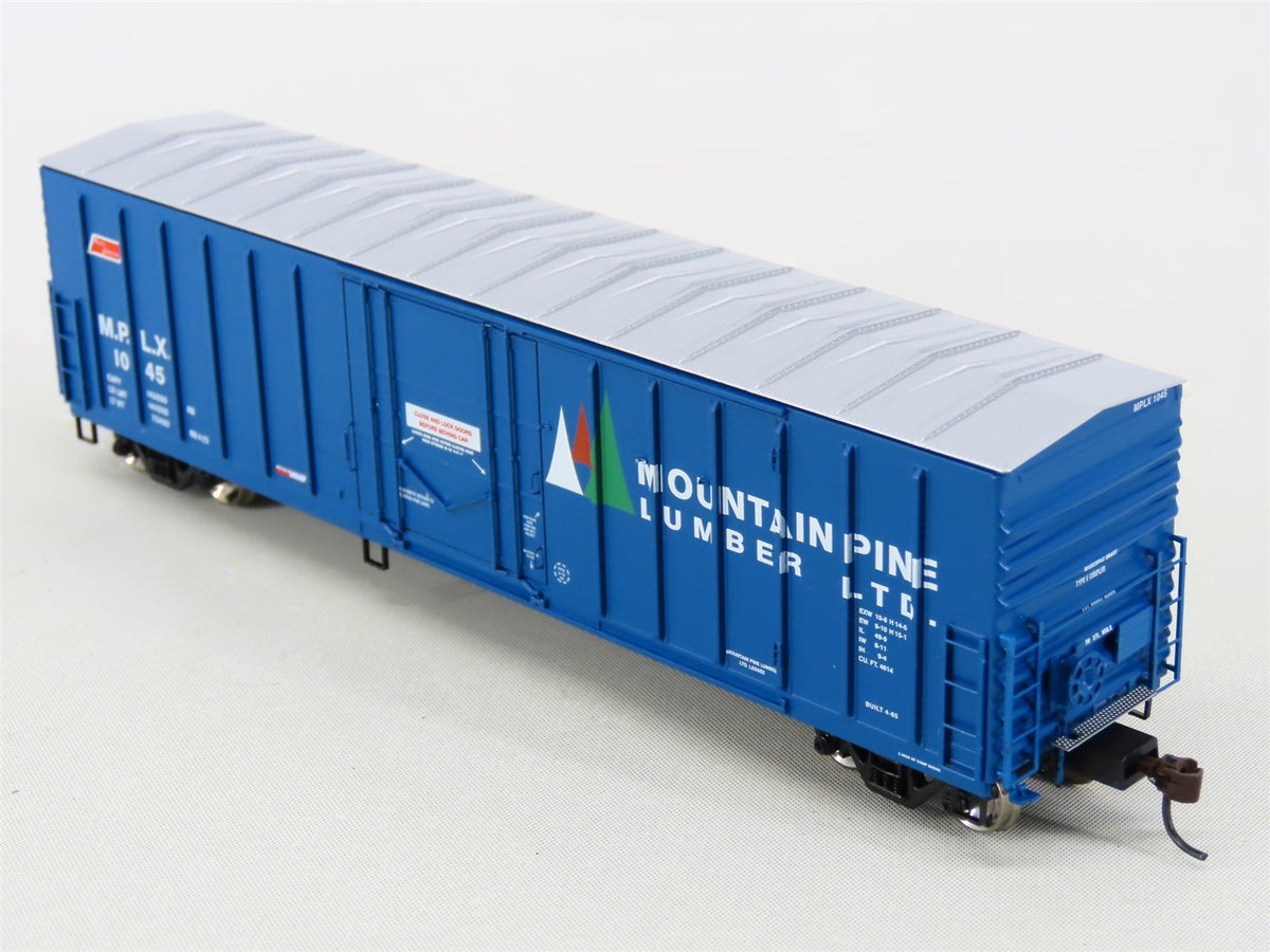 HO Scale Athearn 88159 MPLX Mountain Pine Lumber 50&#39; Single Door Box Car #1045