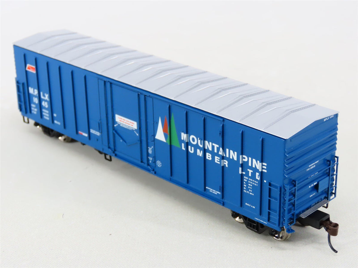 HO Scale Athearn 88159 MPLX Mountain Pine Lumber 50&#39; Single Door Box Car #1045