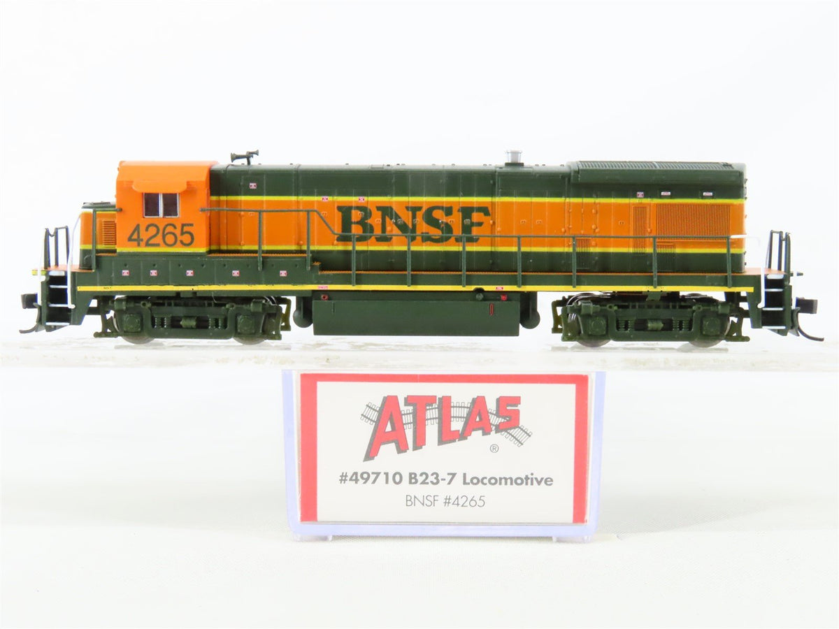 N Scale Atlas 49710 BNSF Railway GE B23-7 Diesel Locomotive #4265 - DCC Ready