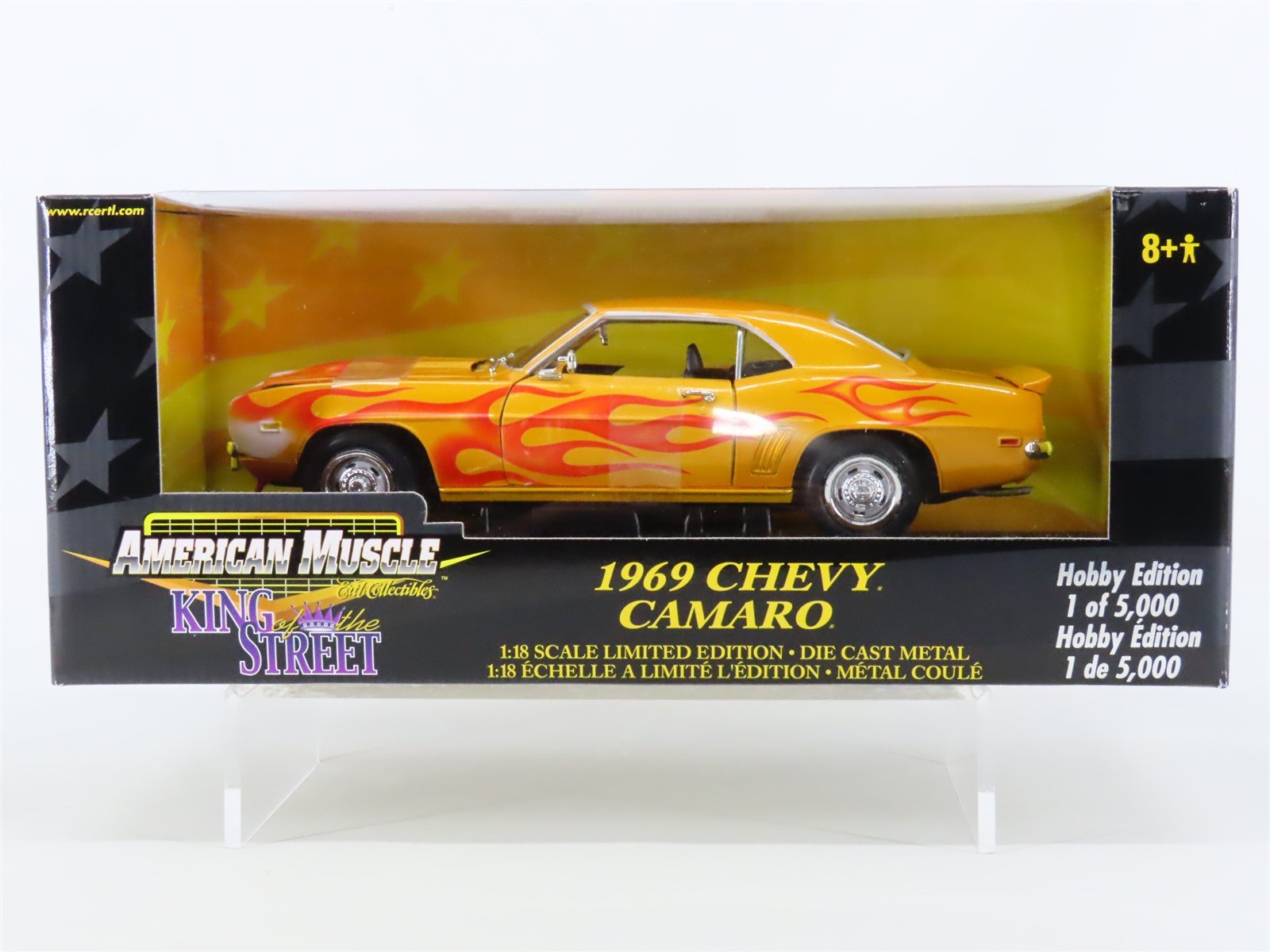 1:18 ERTL American Muscle 39763 1969 Chevy Camaro Hobby Edition 1 of 5,000