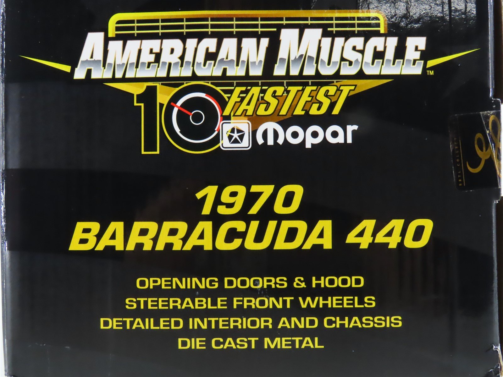 1:18 ERTL American Muscle 10 Fastest Mopar 33007 1970 Barracuda 440 - Model  Train Market