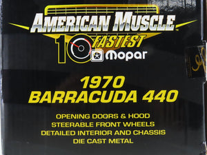 1:18 ERTL American Muscle 10 Fastest Mopar 33007 1970 Barracuda 440