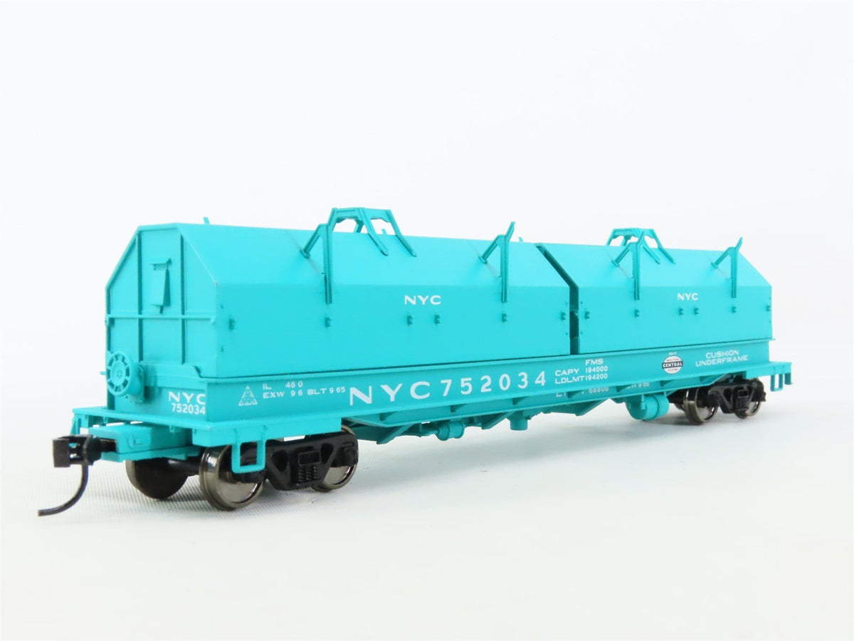 HO Walthers Gold Line 932-3837 NYC New York Central Cushion Coil Car #752034