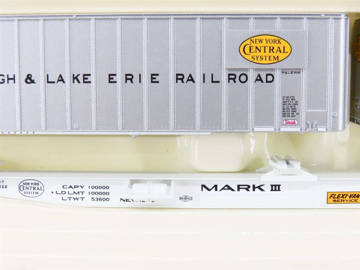 HO Walthers Gold Line 932-240853 P&amp;LE Pittsburgh &amp; Lake Erie Flat Car #504257