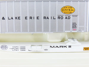 HO Walthers Gold Line P&LE Pittsburgh & Lake Erie Flat Car #504311 w/ Trailers