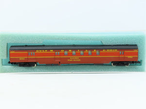 N Scale Con-Cor GM&O Gulf Mobile & Ohio 'Rebel' RPO Passenger Car #5751