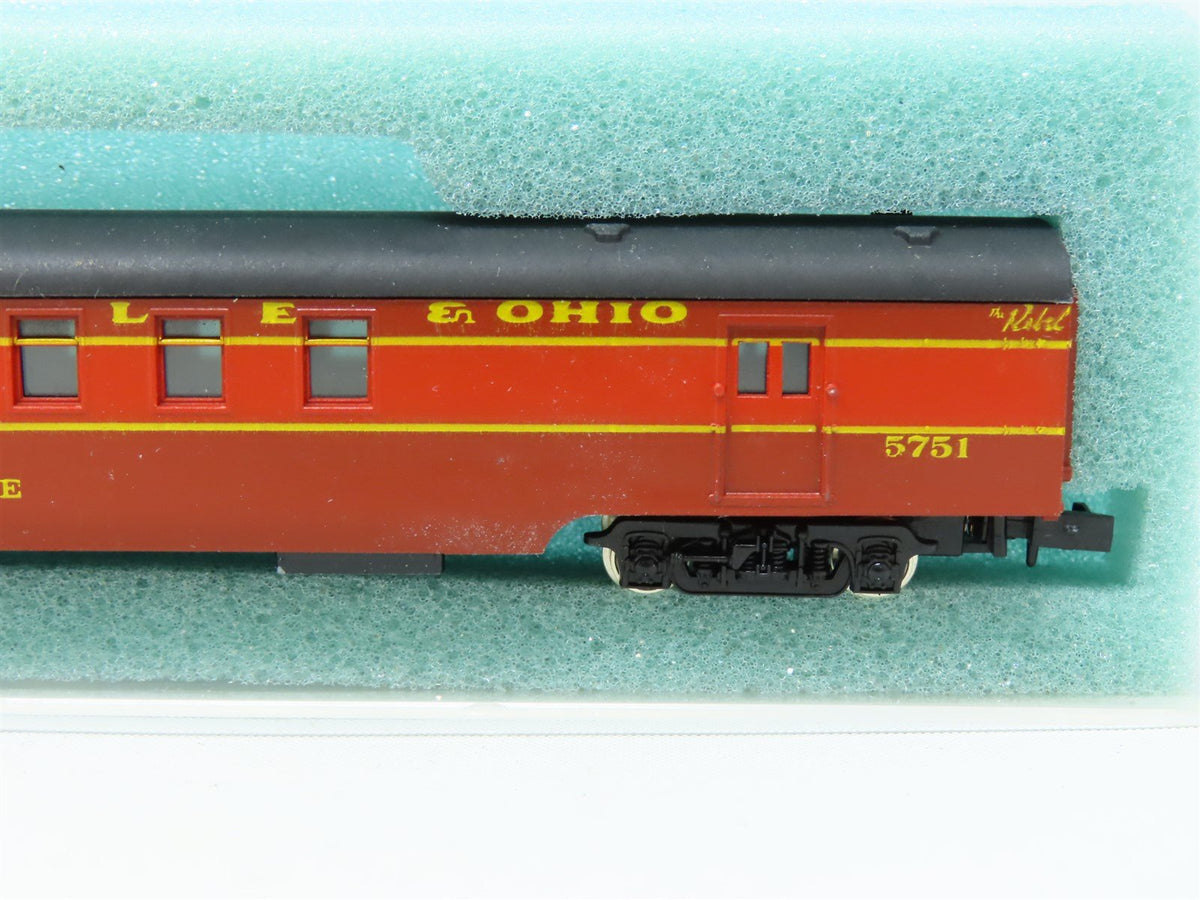 N Scale Con-Cor GM&amp;O Gulf Mobile &amp; Ohio &#39;Rebel&#39; RPO Passenger Car #5751