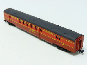 N Scale Con-Cor GM&O Gulf Mobile & Ohio 'Rebel' RPO Passenger Car #5751