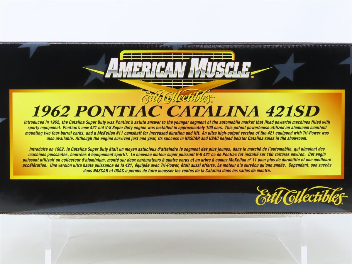 1:18 ERTL American Muscle Limited Edition 36678 1962 Pontiac Catalina 421SD