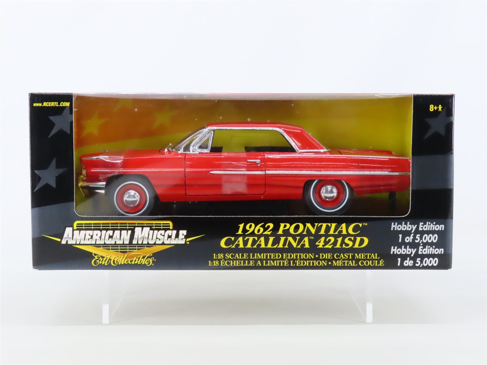 1:18 ERTL American Muscle Limited Edition 36678 1962 Pontiac Cataline 421SD