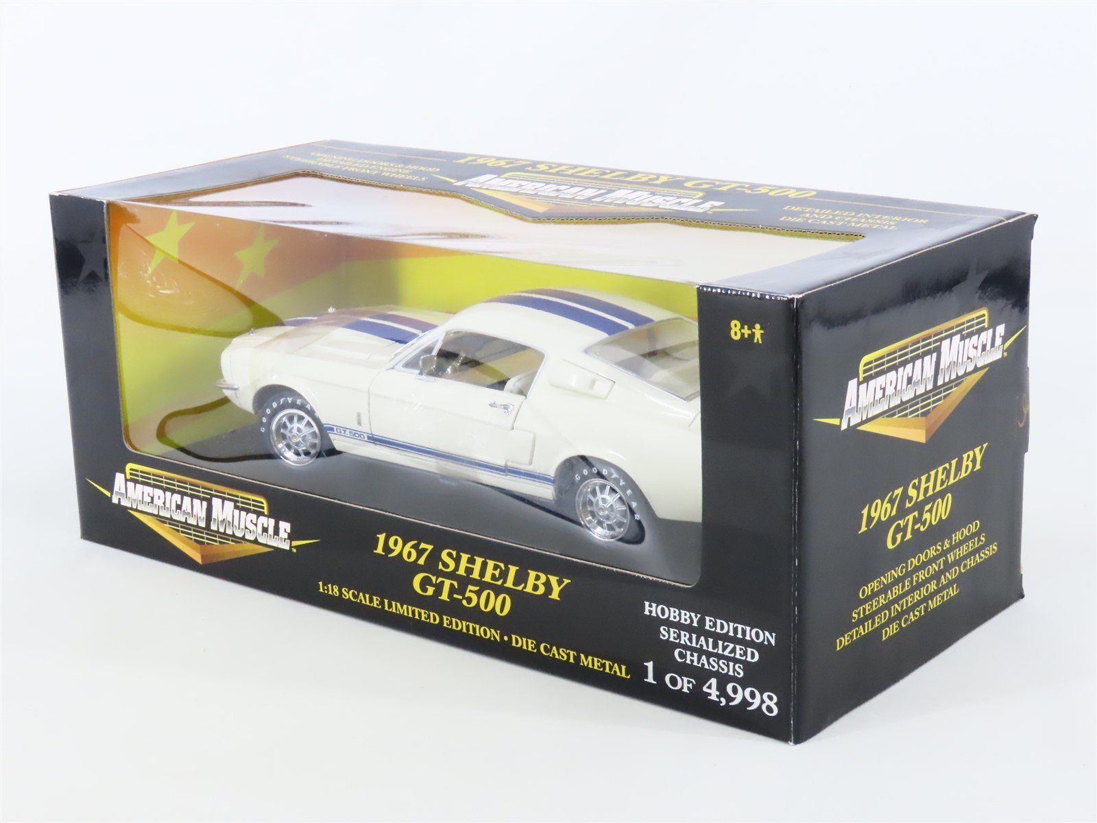 1:18 ERTL American Muscle Limited Edition 36512B 1967 Shelby GT 