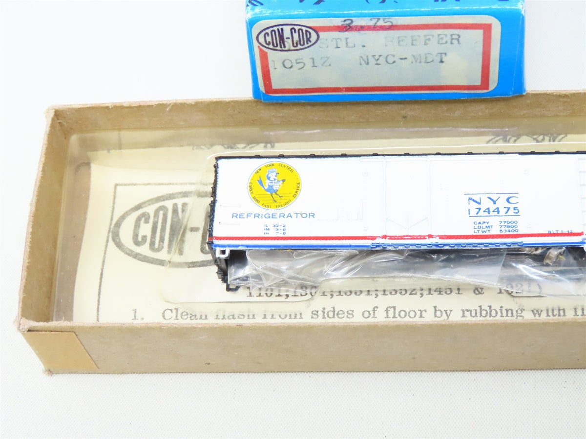 N Con-Cor 1051Z NYC New York Central &quot;Early Bird&quot; Refrigerator Car #174475