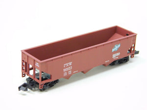 N Scale Roundhouse 8623 CNW Chicago & Northwestern 3-Bay Open Hopper #60075