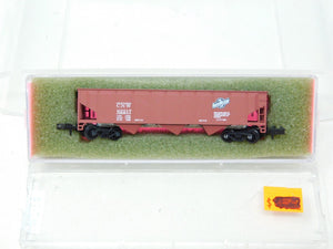 N Scale Roundhouse 8623 CNW Chicago & Northwestern 3-Bay Open Hopper #62217