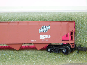 N Scale Roundhouse 8623 CNW Chicago & Northwestern 3-Bay Open Hopper #62909
