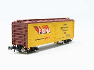 N Scale Con-Cor URTC Union Refrigerator Transit Co. Prima Wood Reefer #12939