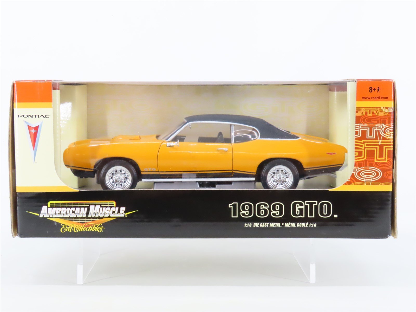 1:18 ERTL RC2 American Muscle 33786 1969 Pontiac GTO