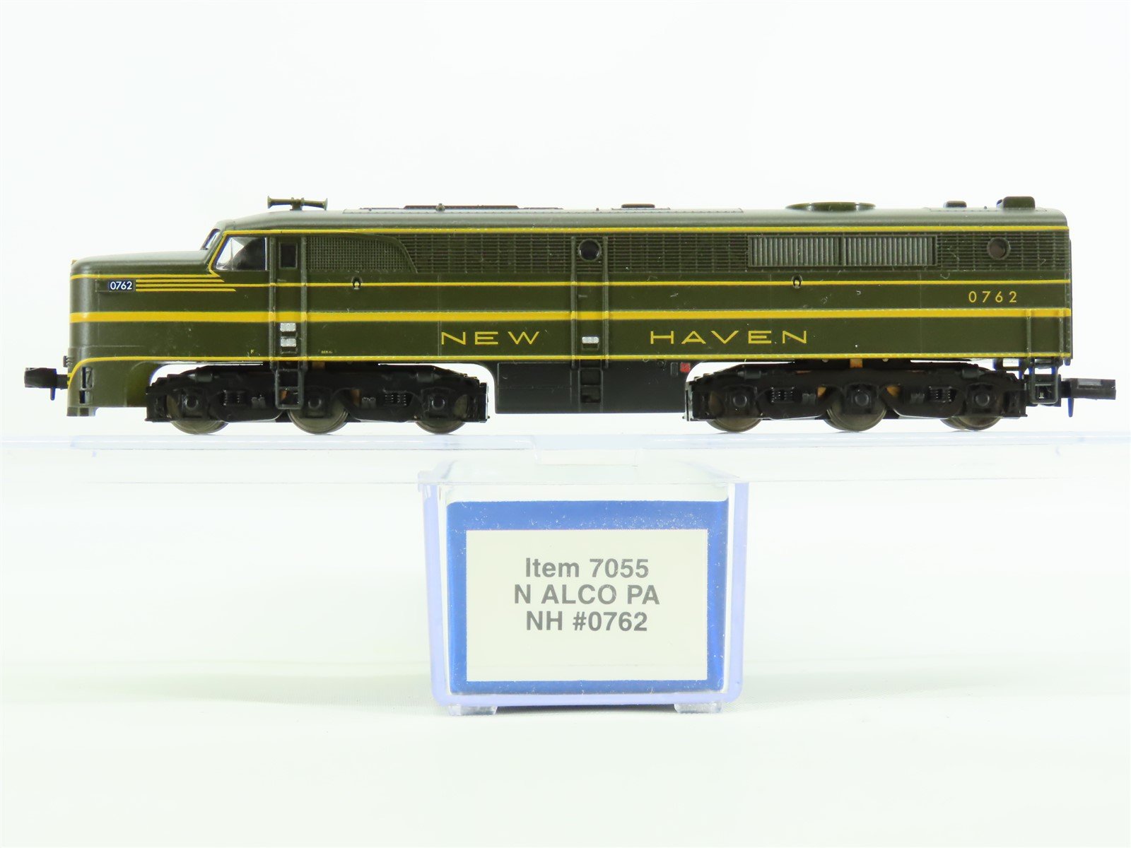 N Scale Life-Like 7055 NH New Haven ALCO PA Diesel Locomotive #0762