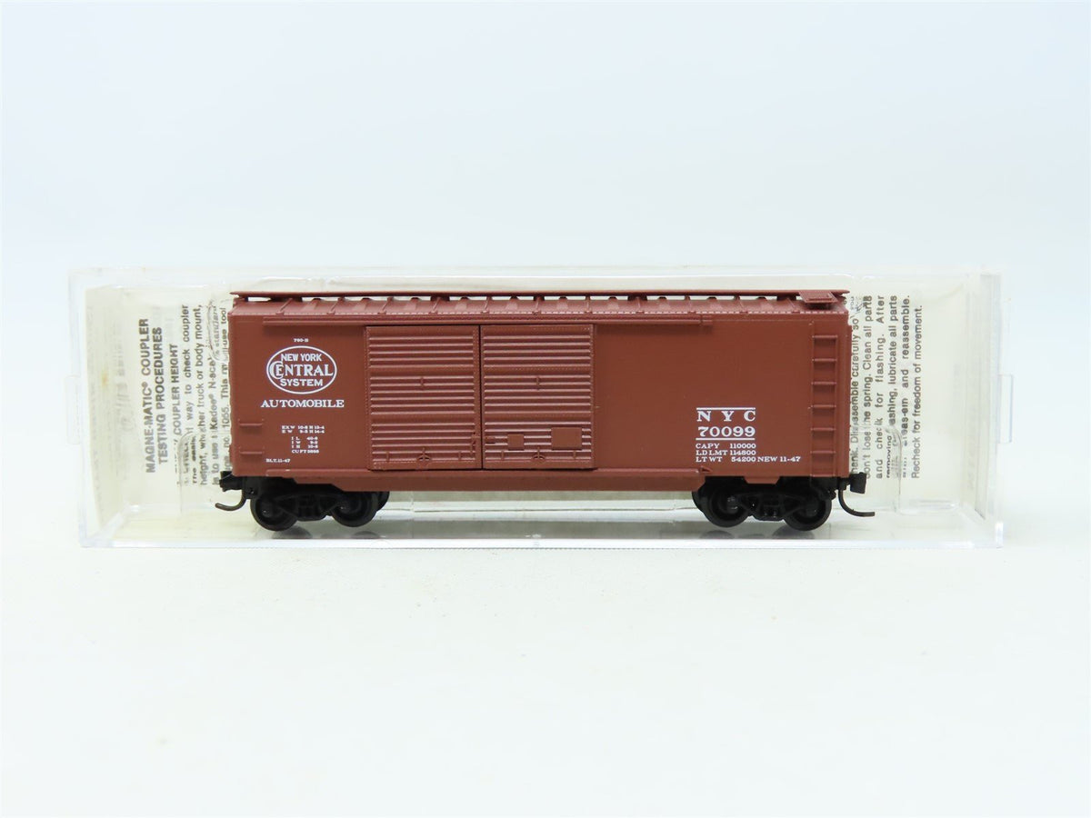 N Kadee Micro-Trains MTL #23160 NYC New York Central 40&#39; Auto Box Car #70099