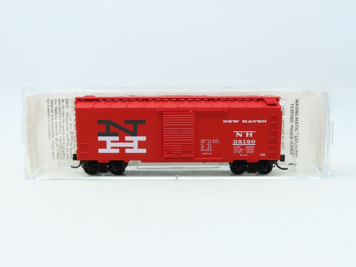 N Scale Kadee Micro-Trains MTL 20830 NH New Haven 40&#39; Single Door Box Car #32120