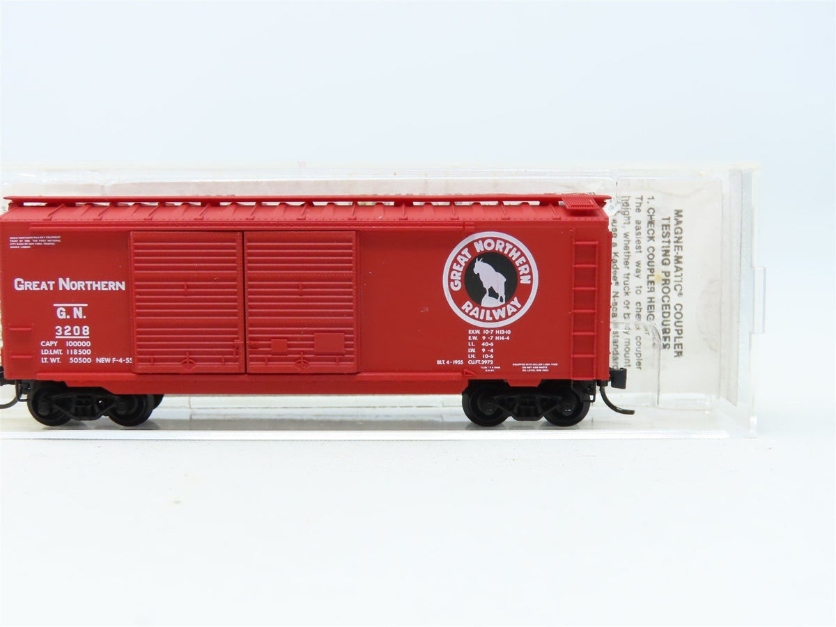 N Scale Kadee Micro-Trains MTL #23060 GN Great Northern 40&#39; Box Car #3208