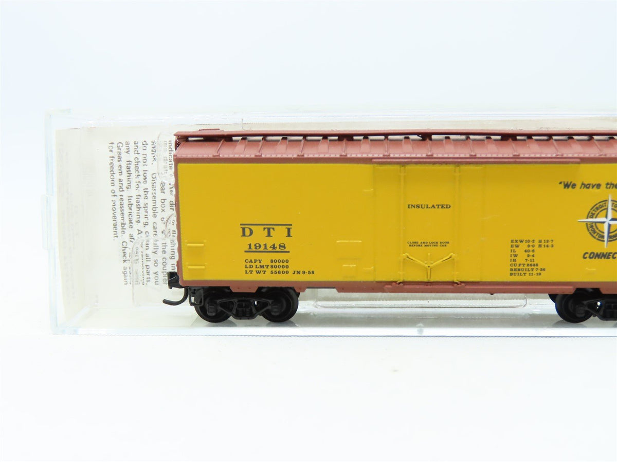 N Kadee Micro-Trains MTL #21130 DTI Detroit Toledo Ironton 40&#39; Box Car #19148